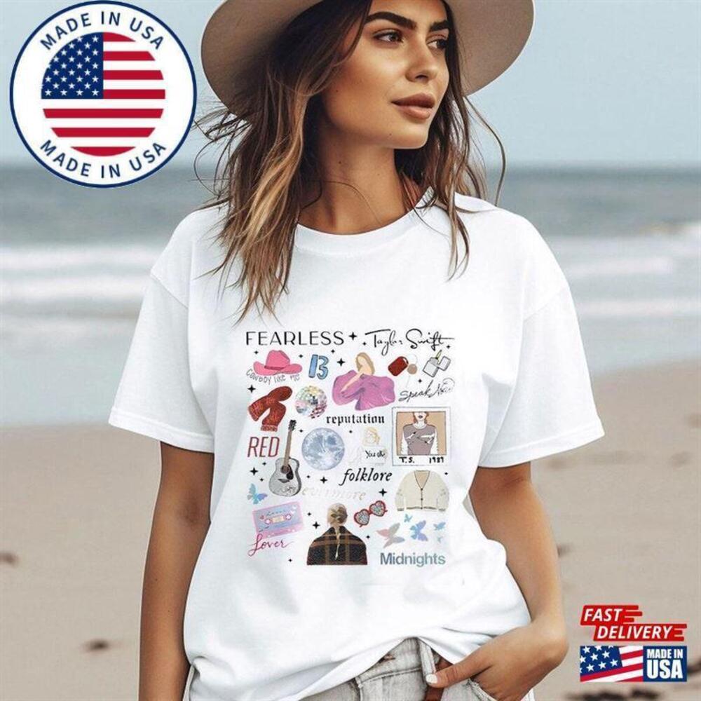 Retro The Eras Tour Shirt 2023 Swiftie Classic